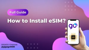 How to install Estonia eSIM