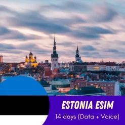 Estonia 14 days data and free call