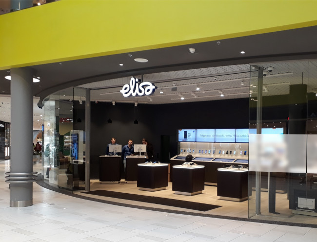 Elisa store in Estonia